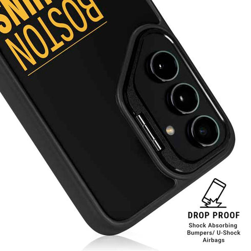 NHL Boston Bruins Lineup Galaxy S25 Ultra Kickstand Case